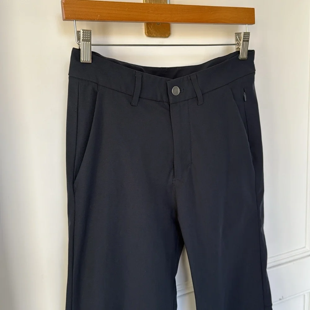 Lululemon Slim Fit Pants Trouser Men's 28 Dark Navy Blue Color